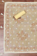 Yellow Cotton Schiffly Unstitched Suit Set image number 5