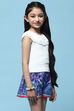 Pink Sleeveless Top With Schiffli Lace Detail image number 4