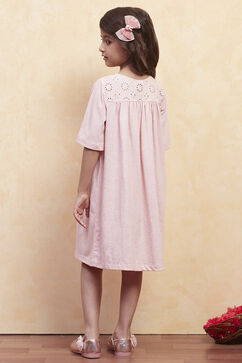 Pink Cotton Yarndyed Sleepwear image number 4