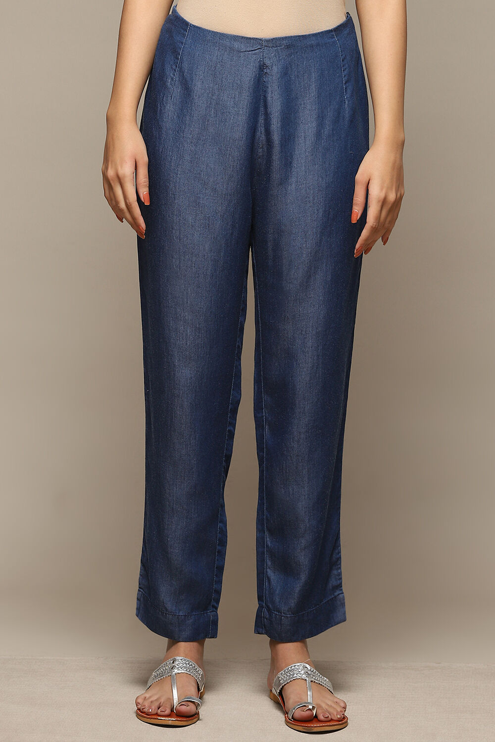 Denim Tencel Yarndyed Pant image number 5
