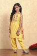 Dark Pink Polyester Straight Solid Suit Set image number 6