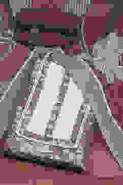 Purple Cotton Floral Printed Unstitched Suit Set image number 0