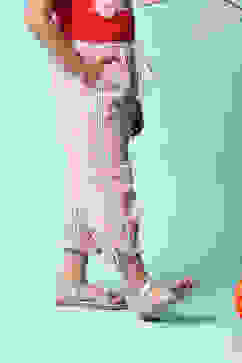 Off White Cotton Pants image number 5