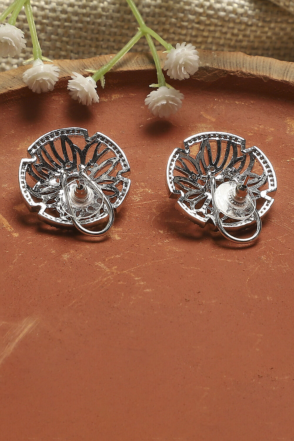 White Alloy Studs image number 2