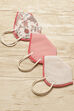 Multicolored Cotton Flax Printed Face Mask image number 0