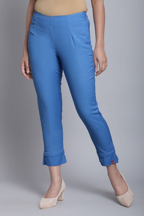 Green Bay Cotton Blend Solid Pant image number 3