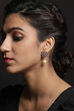 White Pearl Studs image number 1
