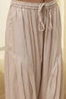 Black and Beige Printed Straight Suit Set image number 2