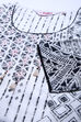 Black Cotton Straight Printed Kurta image number 1