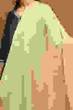 Gold Polyester Dupatta image number 1