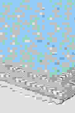 Off White Polyester A-Line Suit Set image number 3