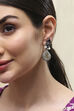 Navy Brass Drop & Danglers image number 1