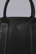 Black PU Handbag image number 6