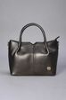 Gun Metal PU Handbag image number 1