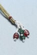 Red Green Alloy Necklace Set image number 4