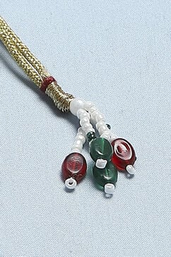 Red Green Alloy Necklace Set image number 4