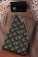 Mustard Tussar Unstitched Suit set image number 0