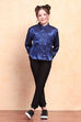 Blue Viscose Blend Shirt Set image number 6