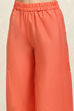 Pink Cotton Handloom Unstitched Suit Set image number 3