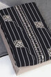 Black Modal Unstitched Suit Set image number 6