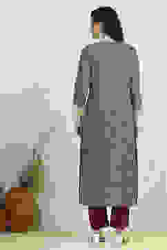 Red Cotton Digital Print Unstitched Suit Set image number 5