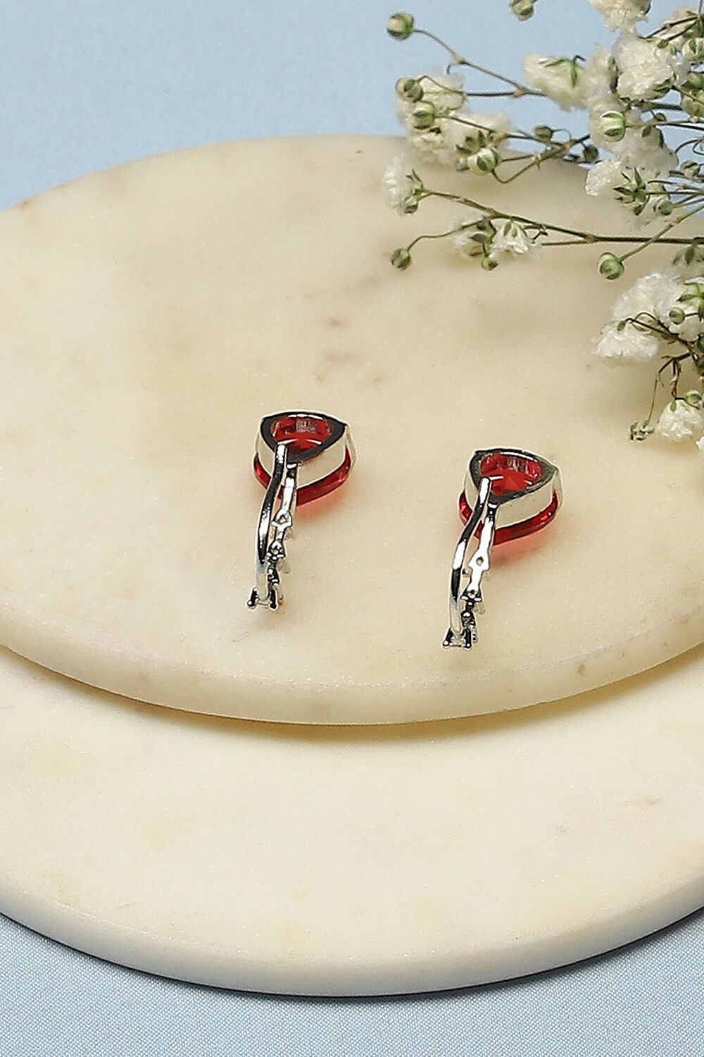 Red Brass earrings image number 2