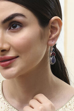 Purple Brass Drop & Danglers image number 1
