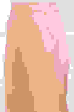 Pink Solid Stretchable Relaxed Fit Pants image number 1