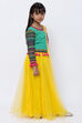 Multicolour Cotton Lehenga Set image number 3