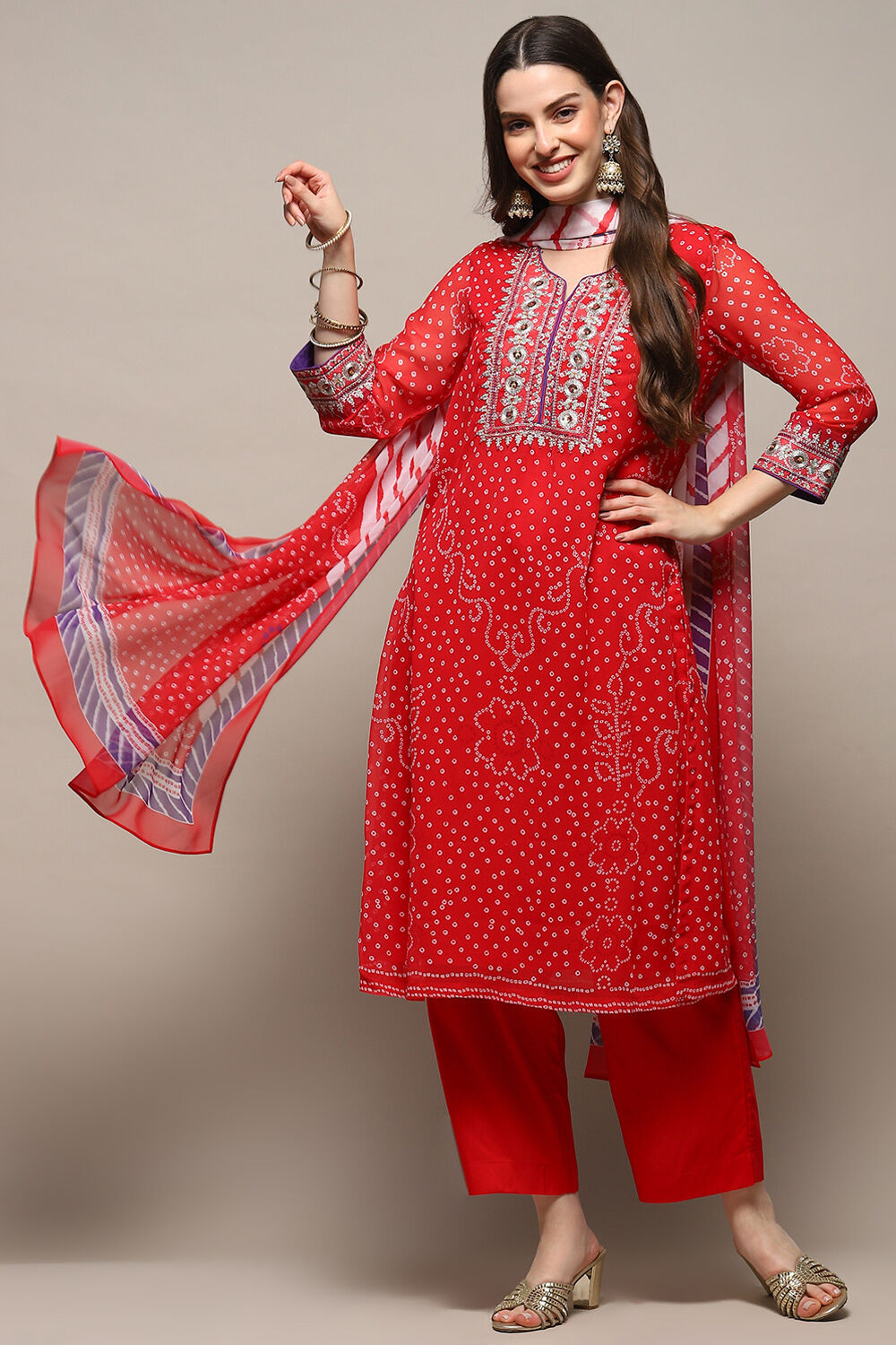 Mango Polyester Straight Suit Set image number 0