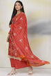 Yellow Cotton Silk Double Layered Kurta Flared Palazzo Suit Set image number 8