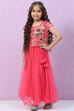 Chia Pink Cotton Lehenga Set image number 0