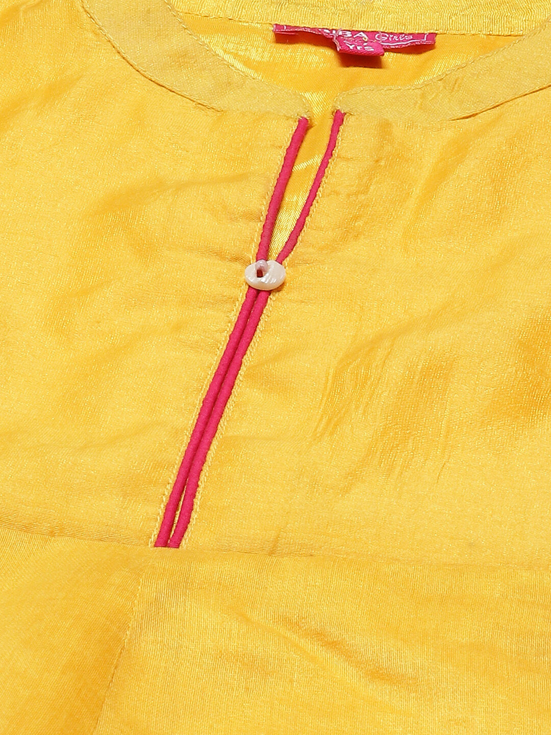 Blue Art Silk Flared Printed Top image number 1