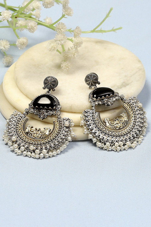 Black Brass Chaandbali image number 0