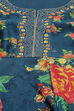 Red Cotton Flared Fusion Printed Dress image number 1