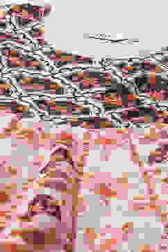 Cream Polyester Anarkali Suit Set image number 1