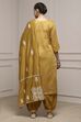 Peach Cotton Blend Thread Embroidered Unstitched Suit Set image number 5