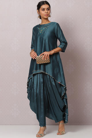 BIBA yarn-dyed Relaxed Mix and Match in Teal