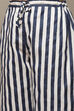 Natural & Blue Cotton Blend Straight Kurta Palazzo Suit Set image number 2
