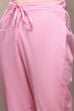 Off White Art Silk Straight Kurta Regular Pant Suit Set image number 2
