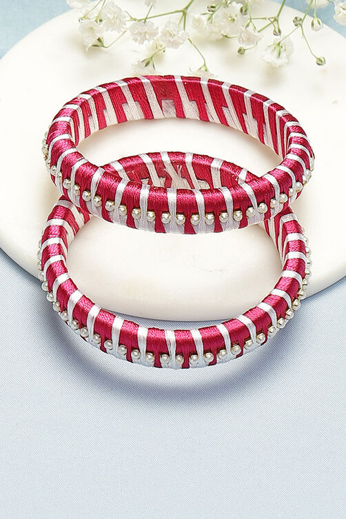 Pink Kids Bangles image number 0