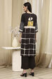 Coffee Brown Printed Straight Kurta Set image number 4