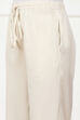 Black Rayon Regular Solid Palazzo image number 1