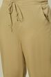 Off White Straight Kurta Relaxed Pants Suit Set image number 2