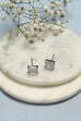 White Brass Earrings image number 0