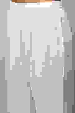 Off White Cotton Gathered Suit Set image number 2