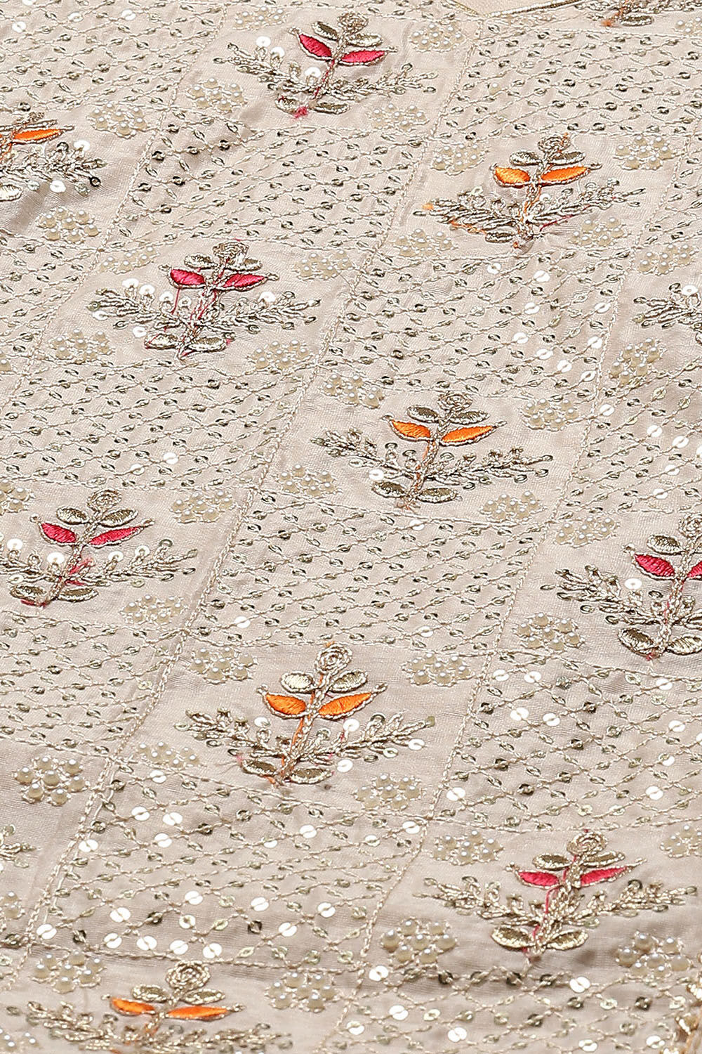 Pink Modal Unstitched Suit Set image number 2