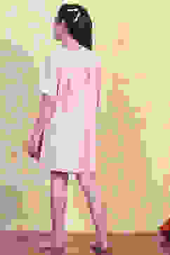 Pink Cotton Yarndyed Sleepwear image number 4