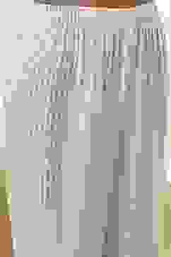 Black and Off-White Straight Printed Kurta Set image number 2