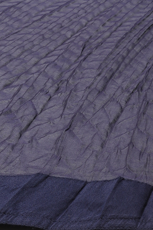 Rohit Bal Peach Cotton Silk Straight Printed Suit Set image number 3